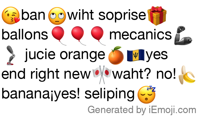 Generated emoji post image