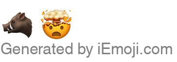 Generated emoji post image